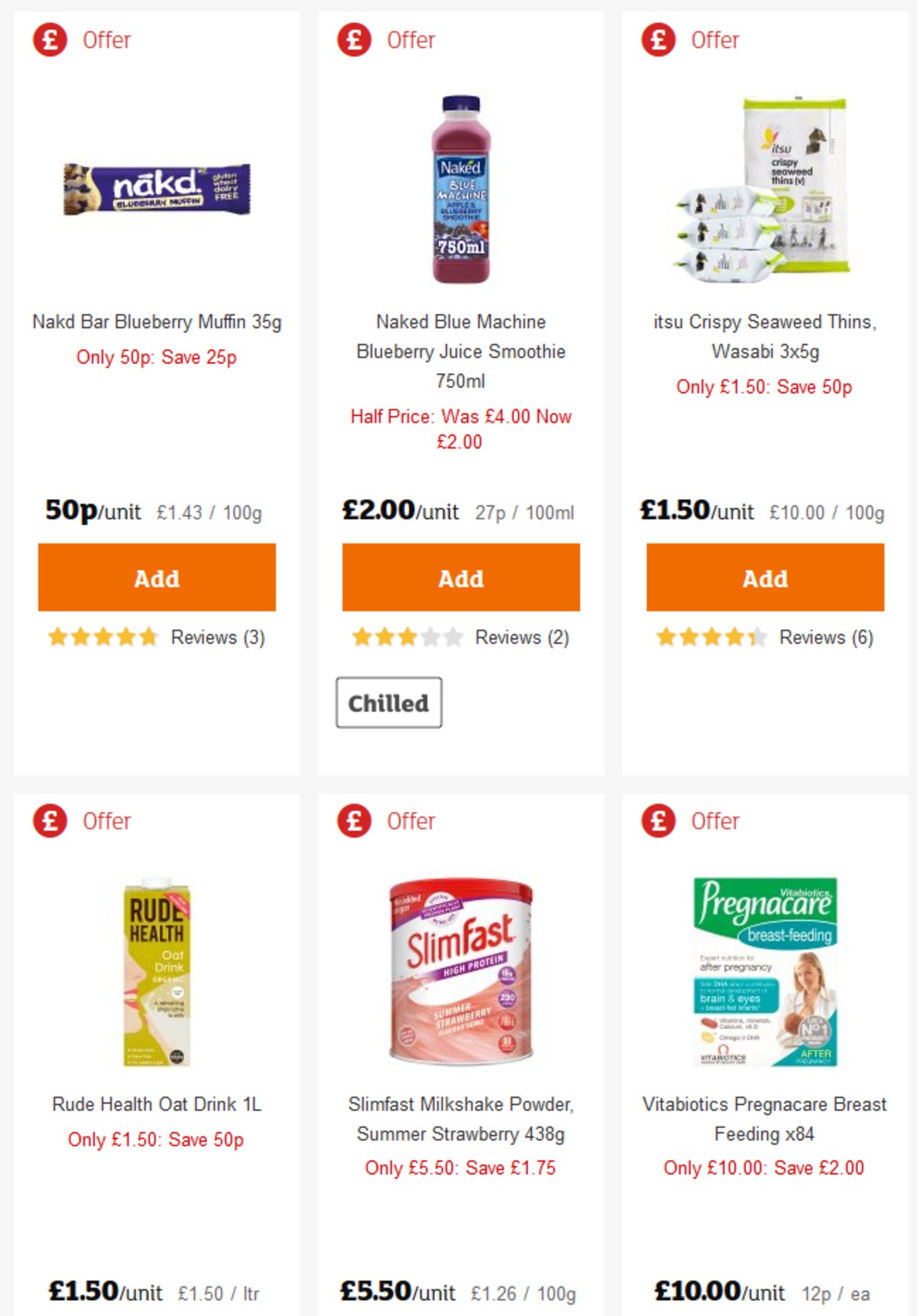Sainsbury's Offers from 3 May