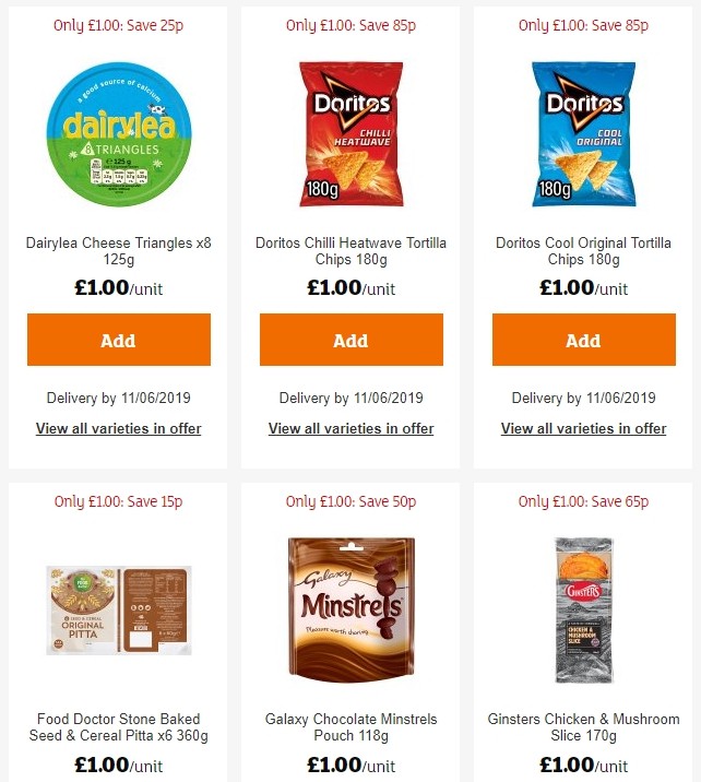 Sainsbury's Offers from 24 May