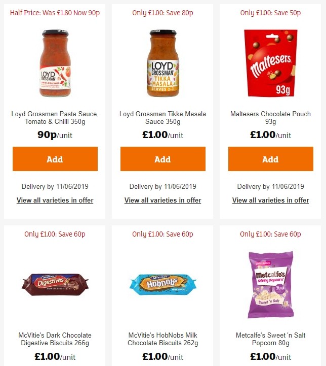 Sainsbury's Offers from 24 May