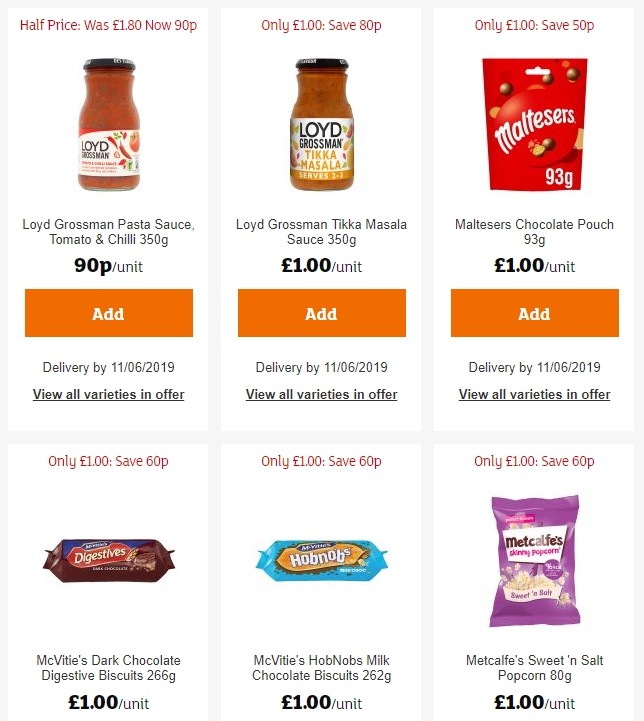 Sainsbury's Offers from 24 May