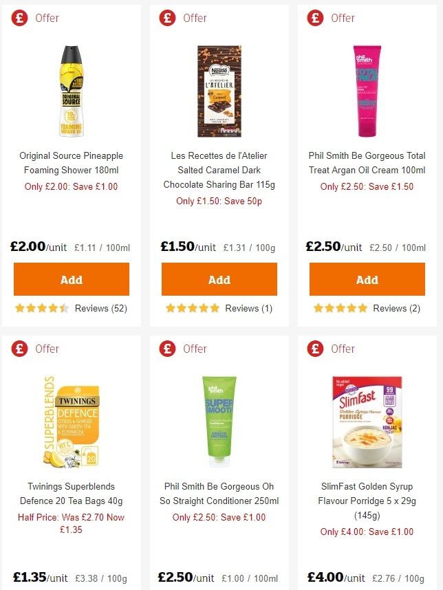 Sainsbury's Offers from 31 May