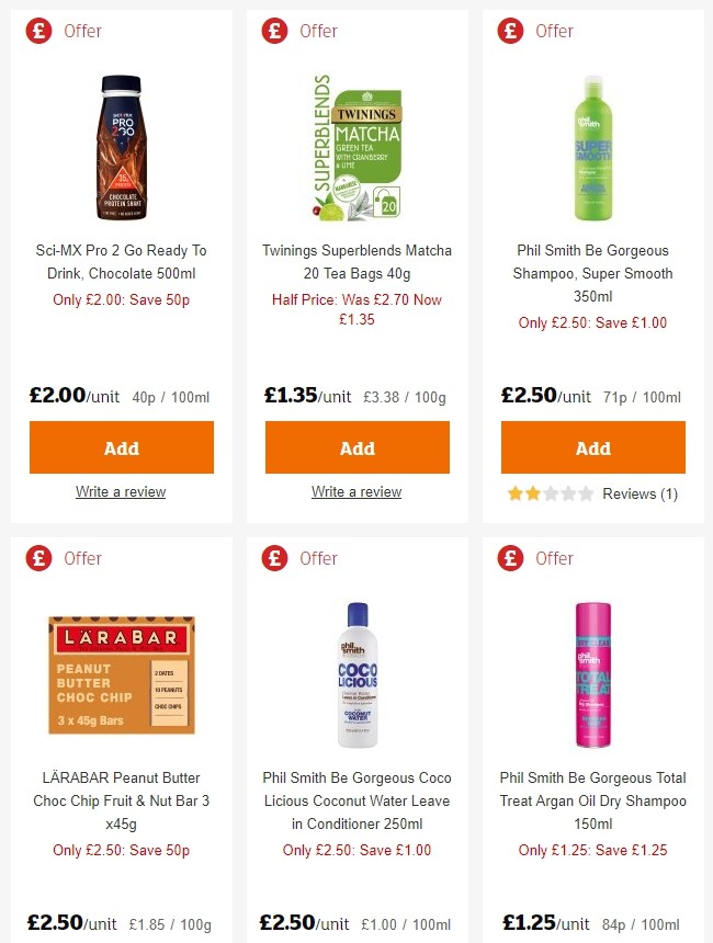 Sainsbury's Offers from 31 May