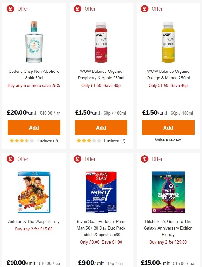 Sainsbury's Offers from 31 May