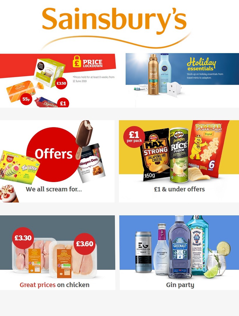 Sainsbury's Offers from 14 June