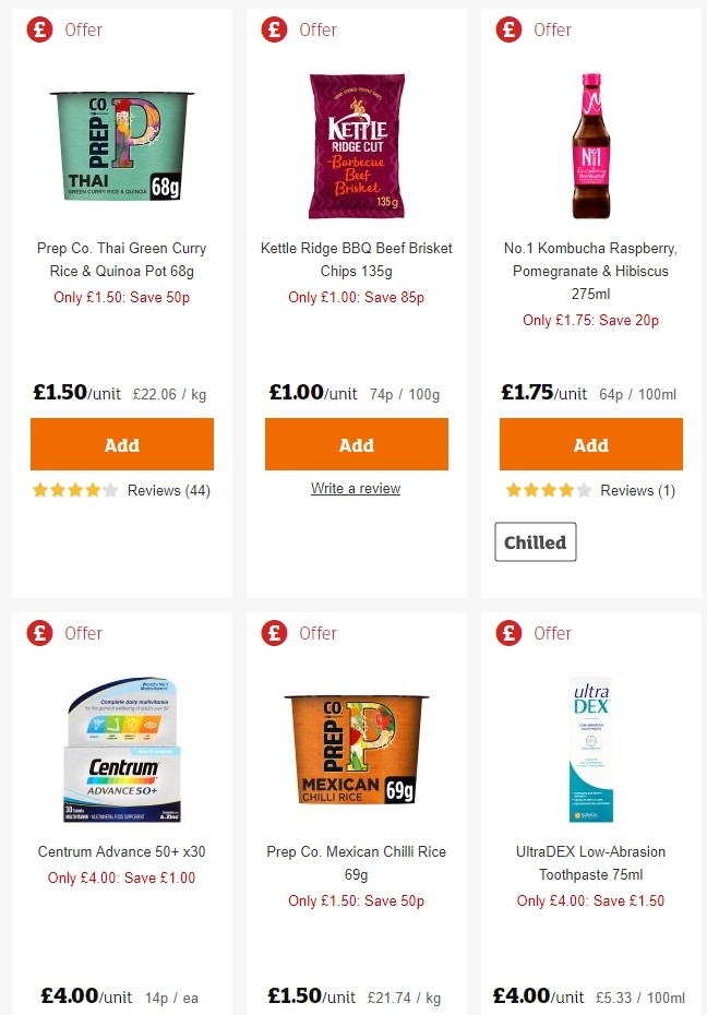 Sainsbury's Offers from 21 June