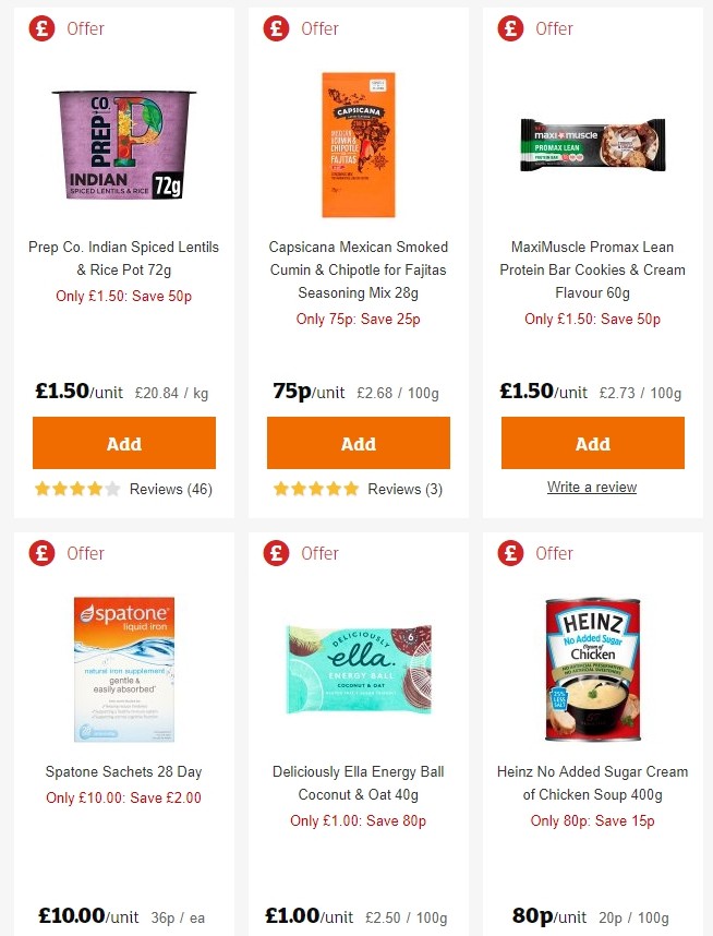 Sainsbury's Offers from 21 June
