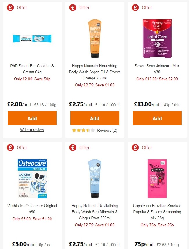 Sainsbury's Offers from 21 June