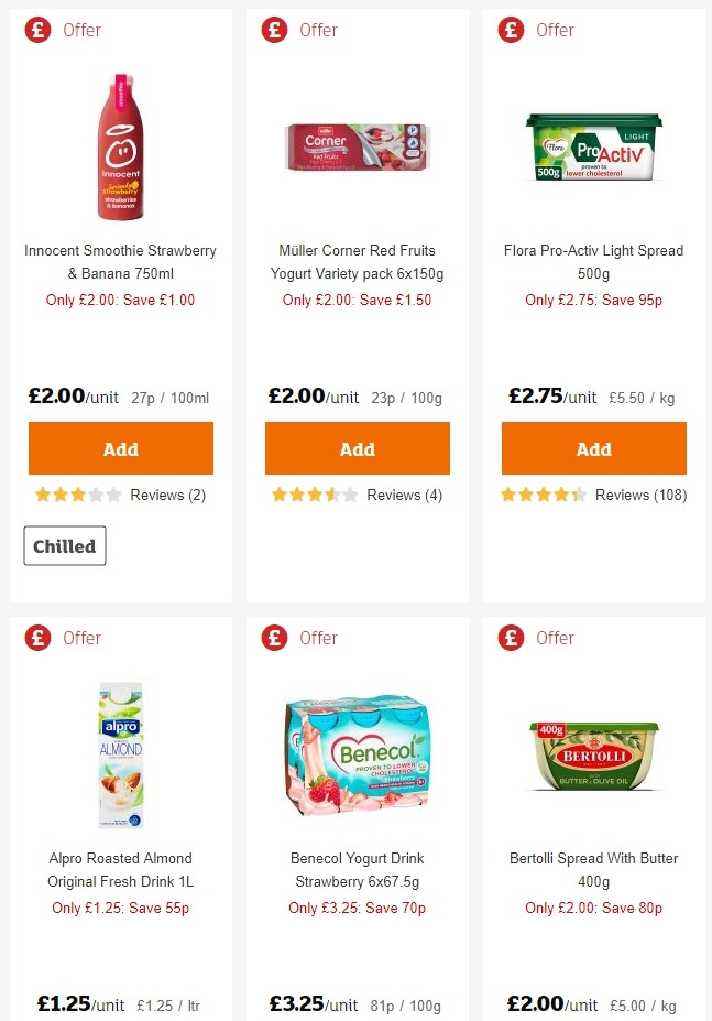 Sainsbury's Offers from 28 June