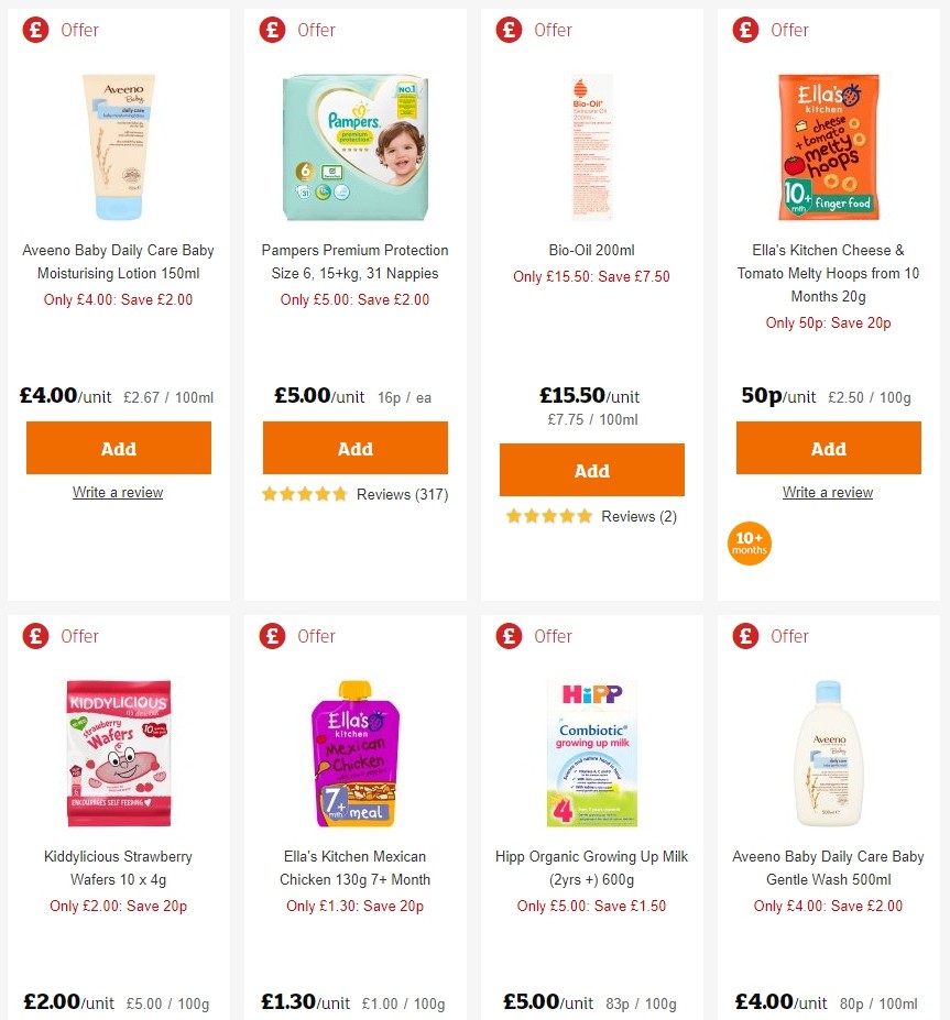 Sainsbury's Offers from 19 July