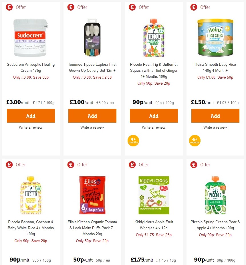 Sainsbury's Offers from 19 July