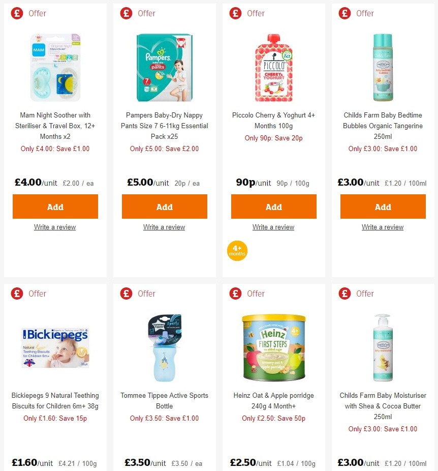 Sainsbury's Offers from 19 July