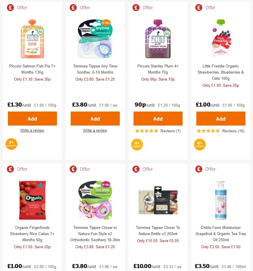 Sainsbury's Offers from 19 July