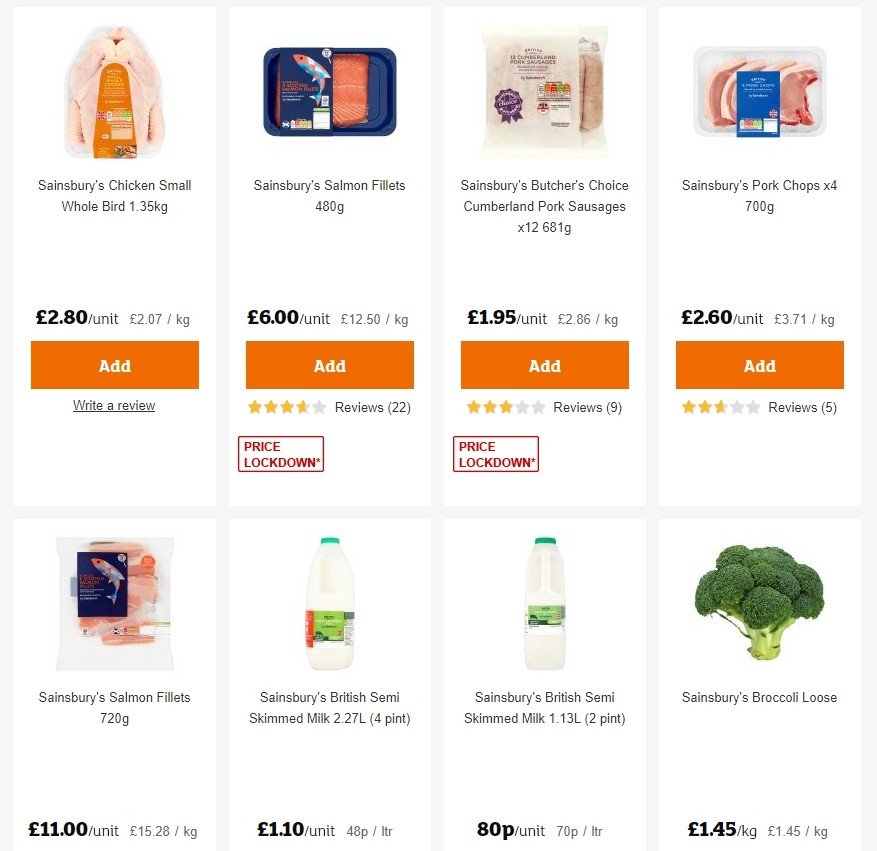 Sainsbury's Offers from 2 August