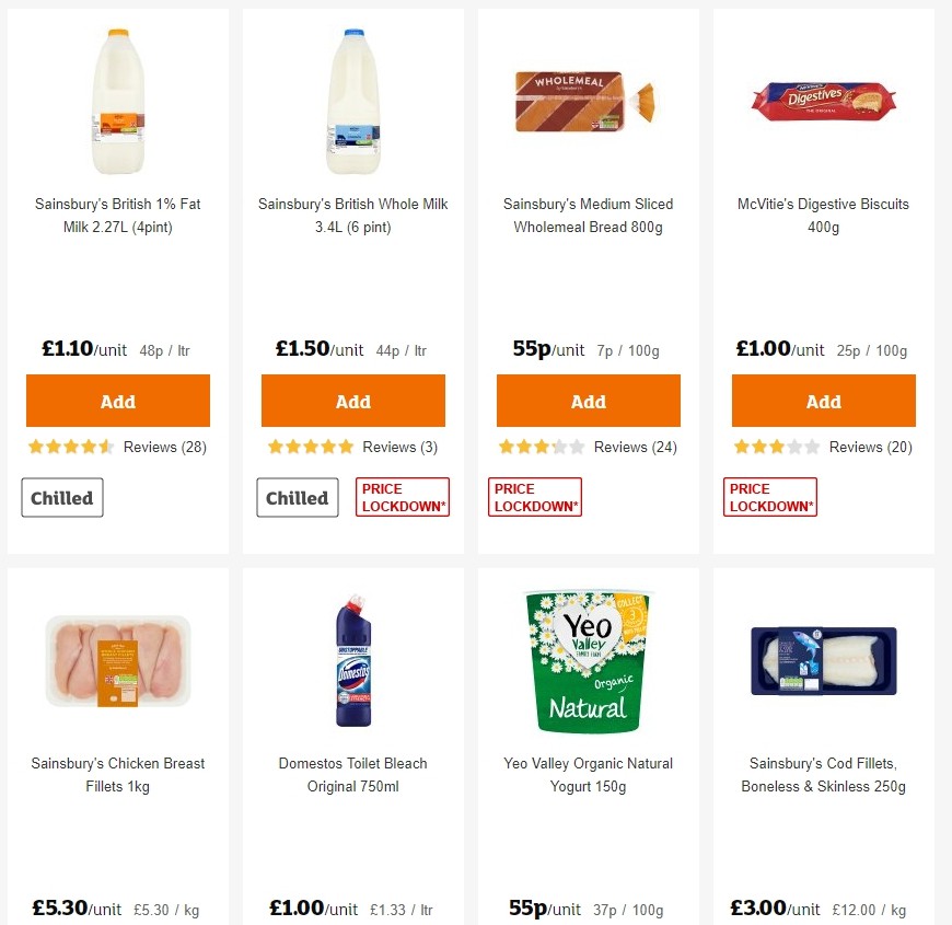 Sainsbury's Offers from 2 August