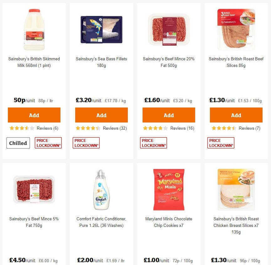 Sainsbury's Offers from 2 August