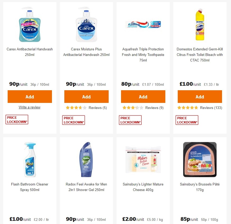 Sainsbury's Offers from 2 August