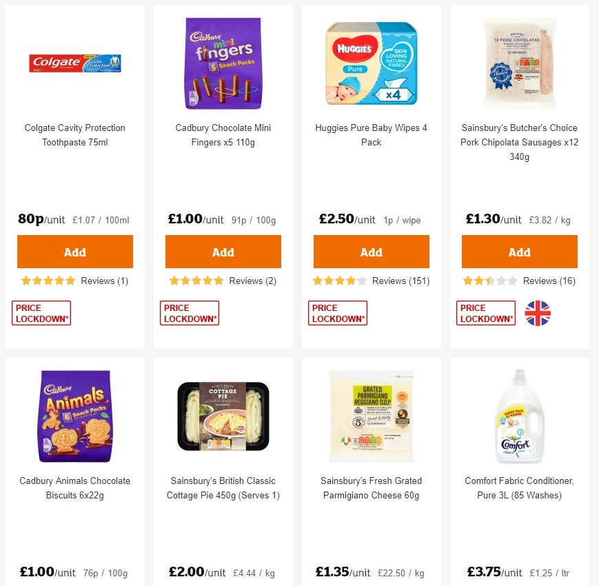 Sainsbury's Offers from 2 August