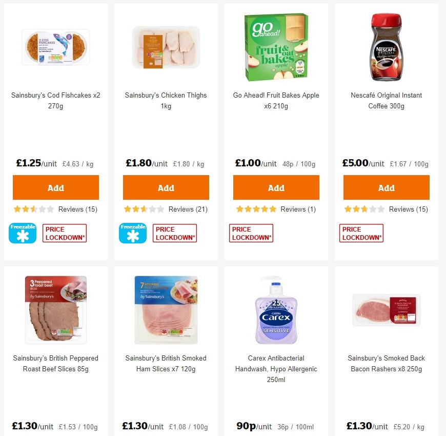 Sainsbury's Offers from 2 August