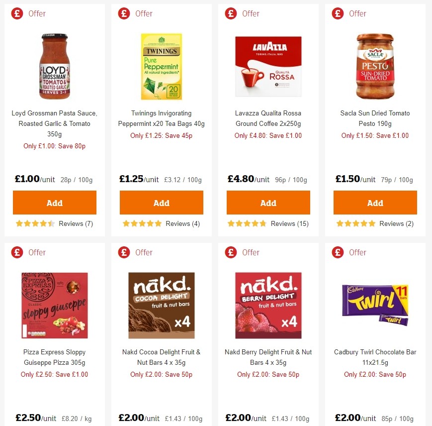 Sainsbury's Offers from 30 August