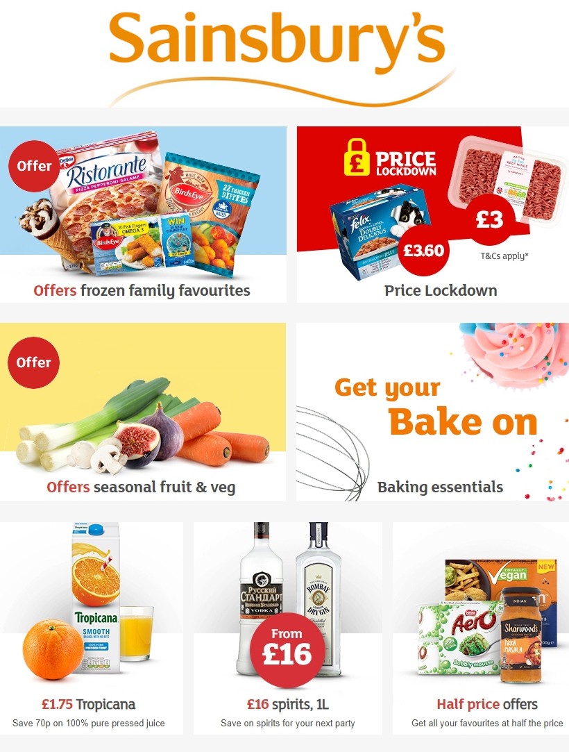 Sainsbury's Offers from 20 September
