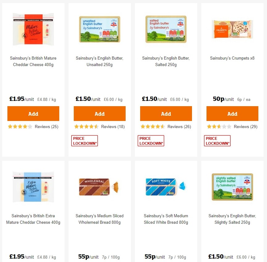 Sainsbury's Offers from 20 September