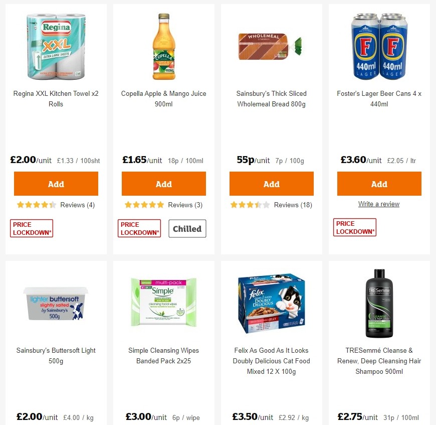 Sainsbury's Offers from 20 September