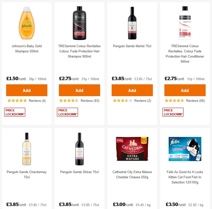 Sainsbury's Offers from 20 September
