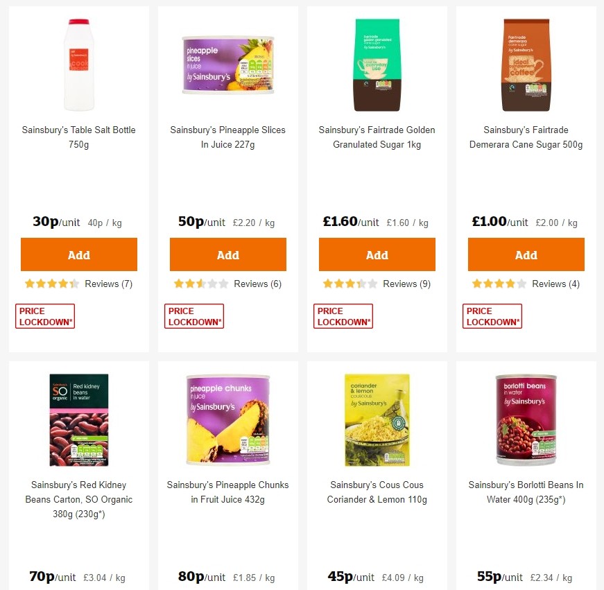 Sainsbury's Offers from 20 September