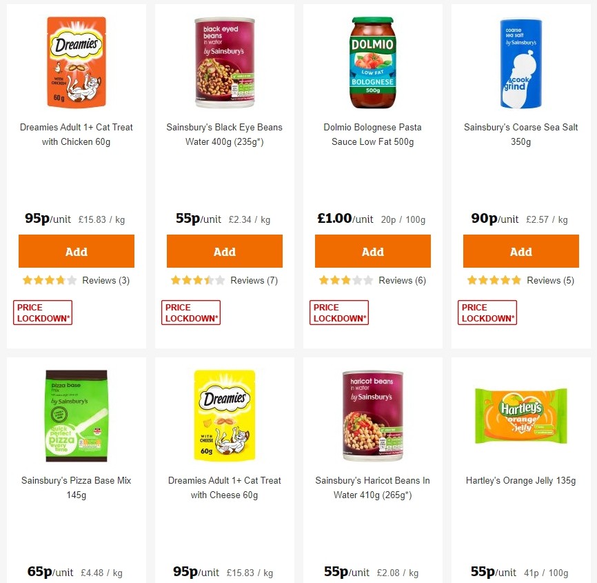 Sainsbury's Offers from 20 September