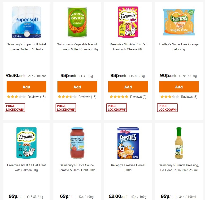 Sainsbury's Offers from 20 September