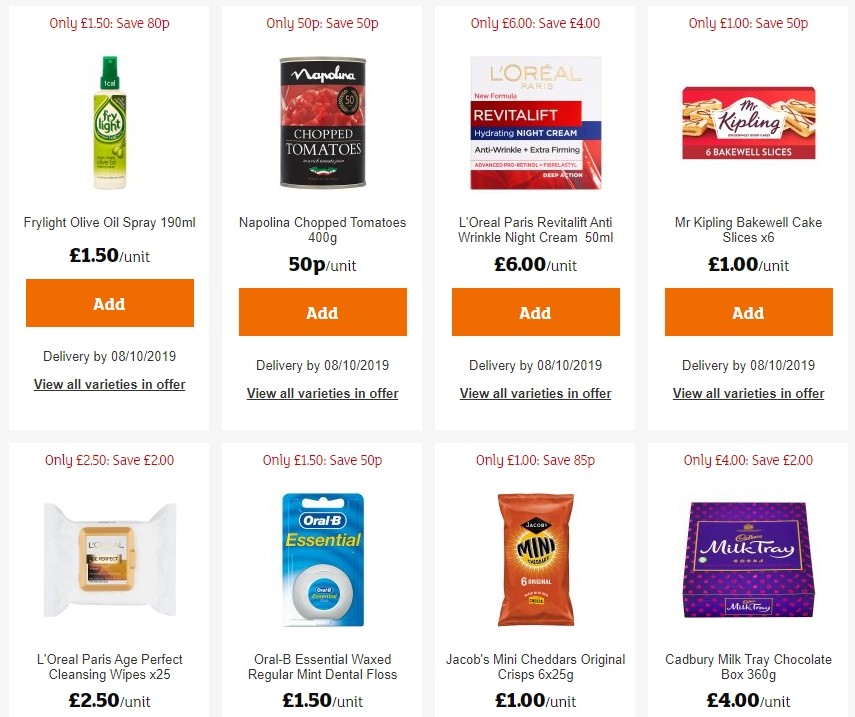 Sainsbury's Offers from 20 September