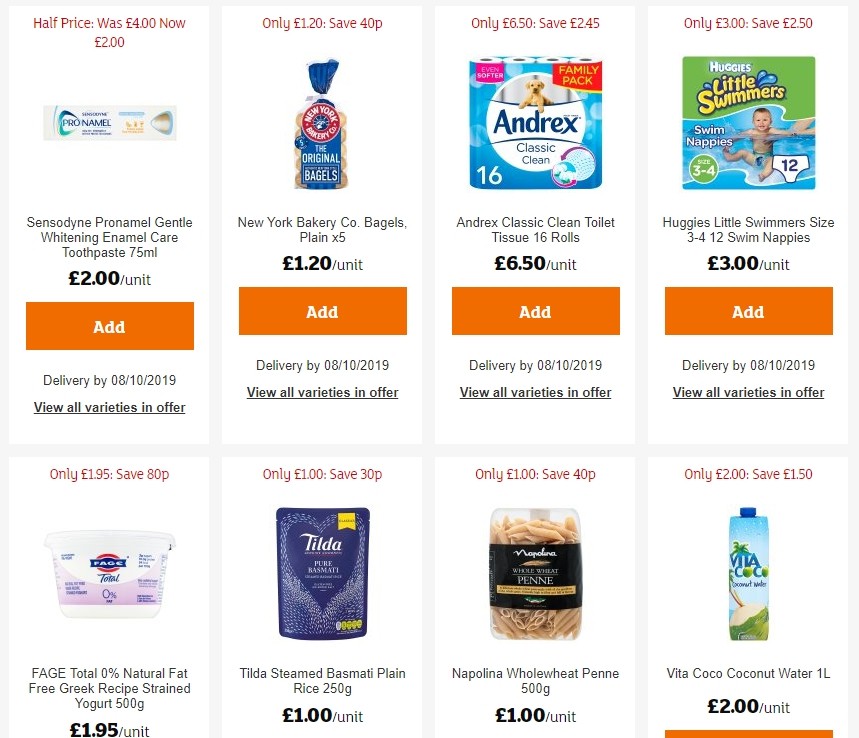Sainsbury's Offers from 20 September