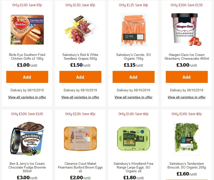 Sainsbury's Offers from 20 September