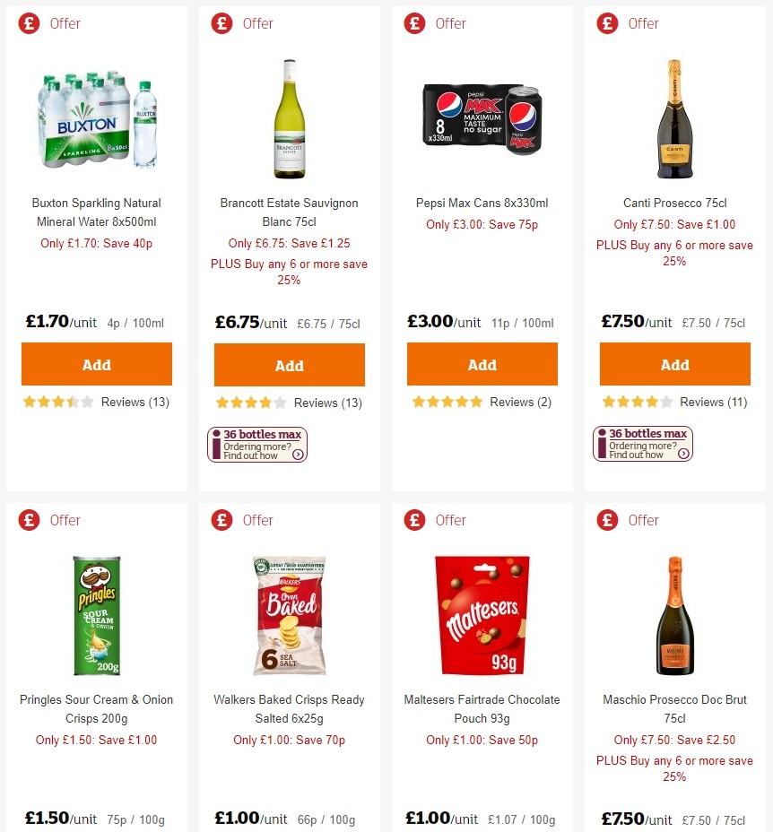 Sainsbury's Offers from 27 September