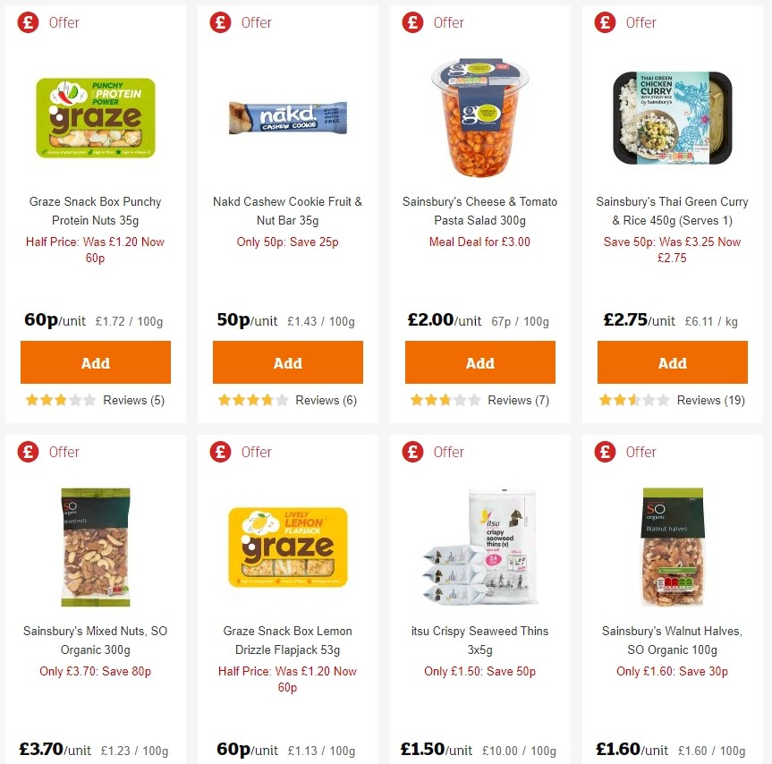 Sainsbury's Offers from 27 September