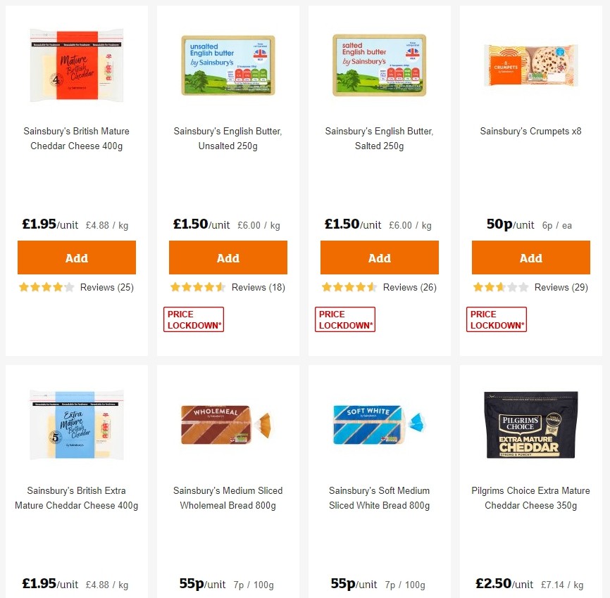 Sainsbury's Offers from 27 September