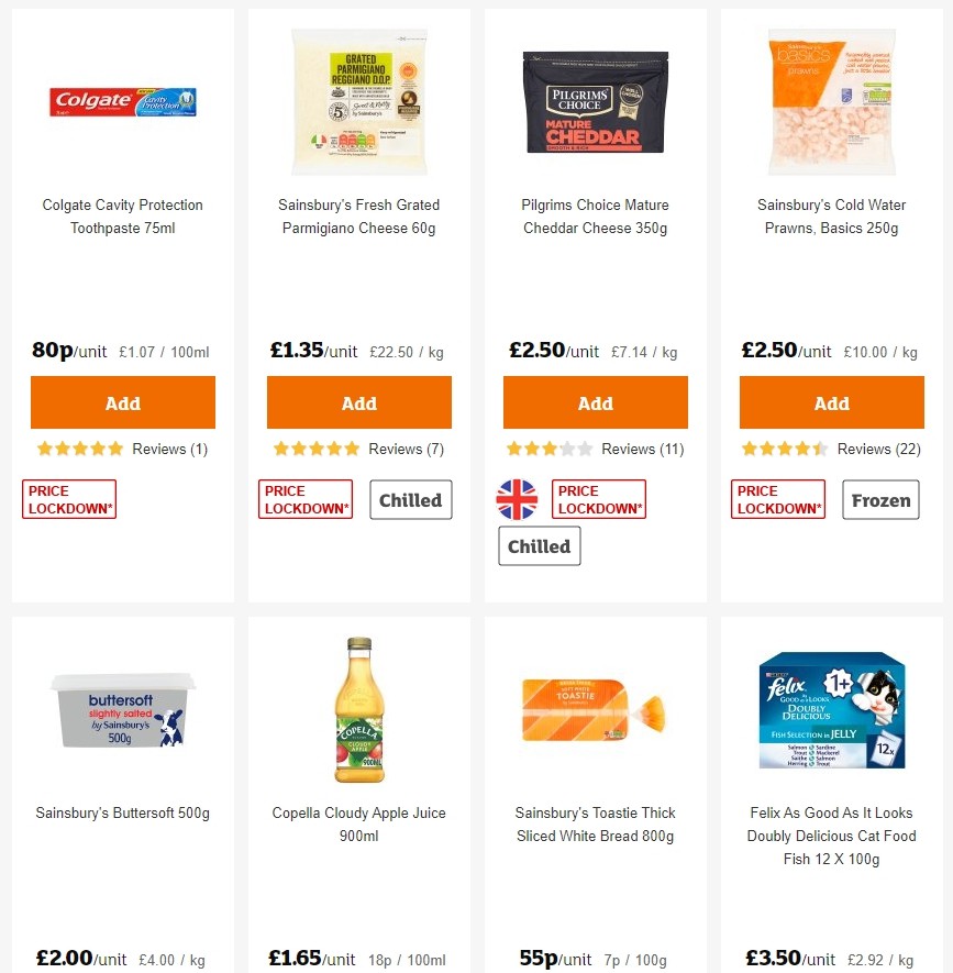 Sainsbury's Offers from 27 September