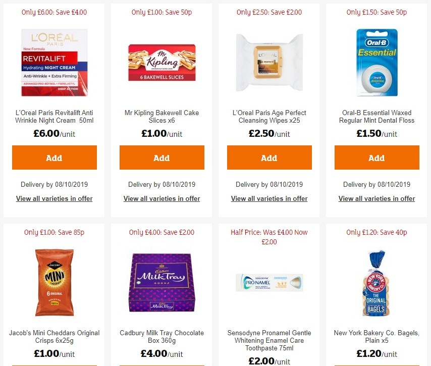 Sainsbury's Offers from 27 September