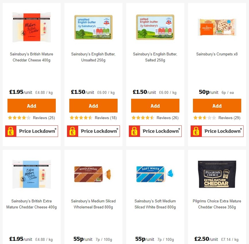 Sainsbury's Offers from 4 October