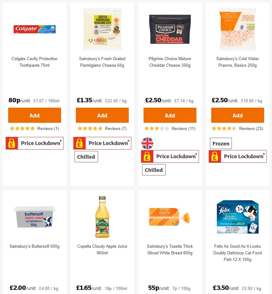 Sainsbury's Offers from 4 October