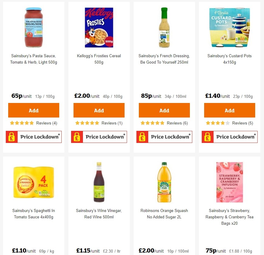 Sainsbury's Offers from 4 October