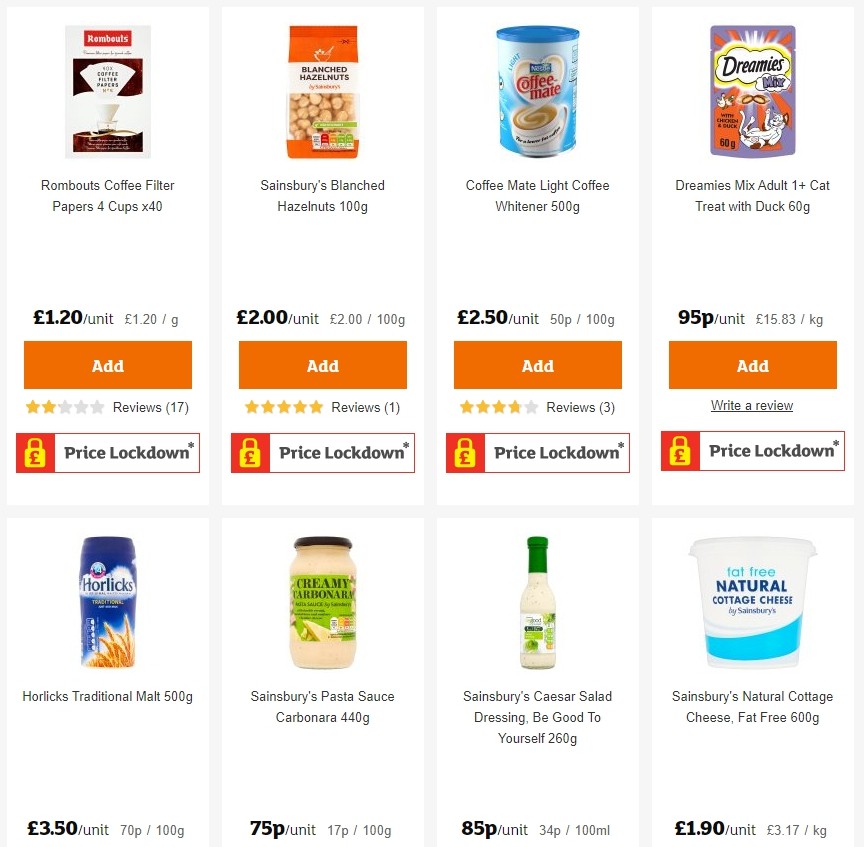 Sainsbury's Offers from 4 October