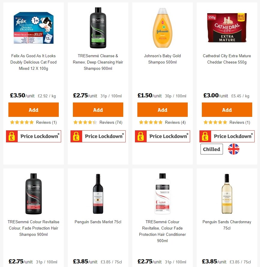 Sainsbury's Offers from 1 November
