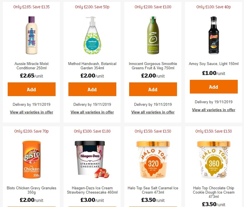 Sainsbury's Offers from 15 November