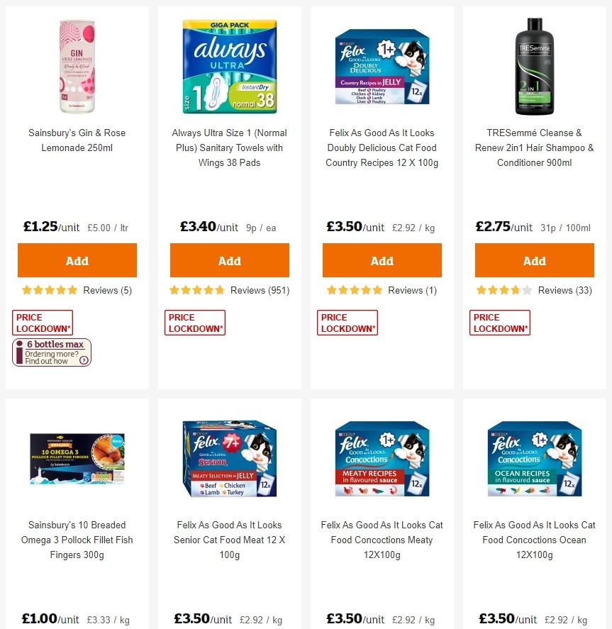 Sainsbury's Offers from 15 November