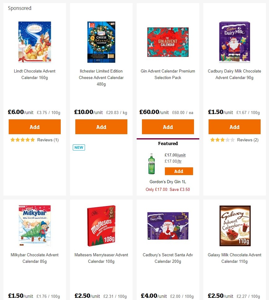 Sainsbury's Offers from 15 November