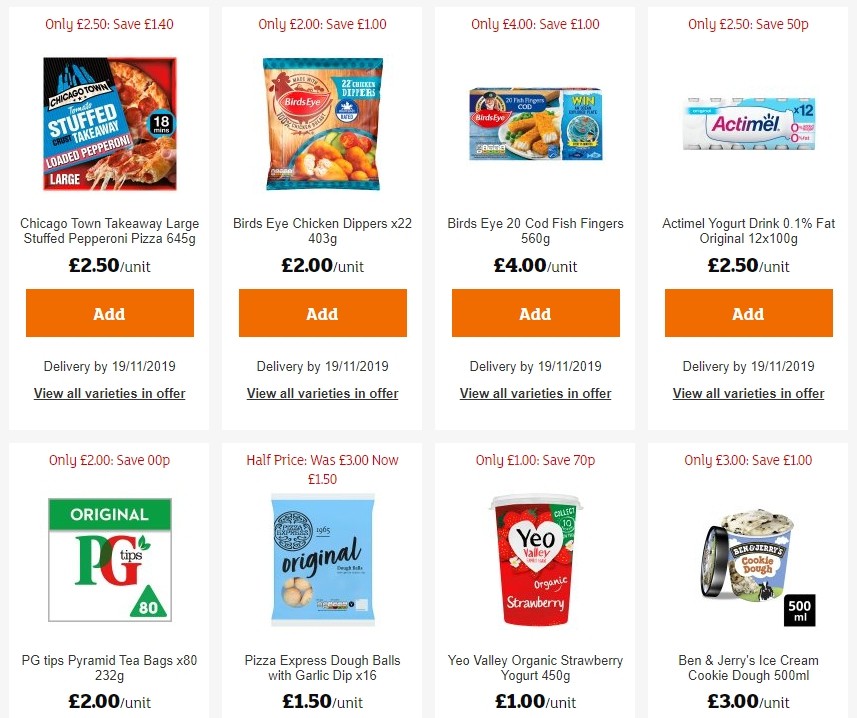 Sainsbury's Offers from 15 November