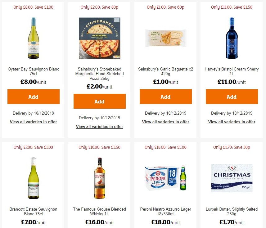 Sainsbury's Offers from 22 November