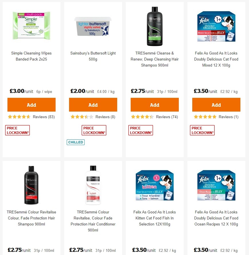 Sainsbury's Offers from 29 November
