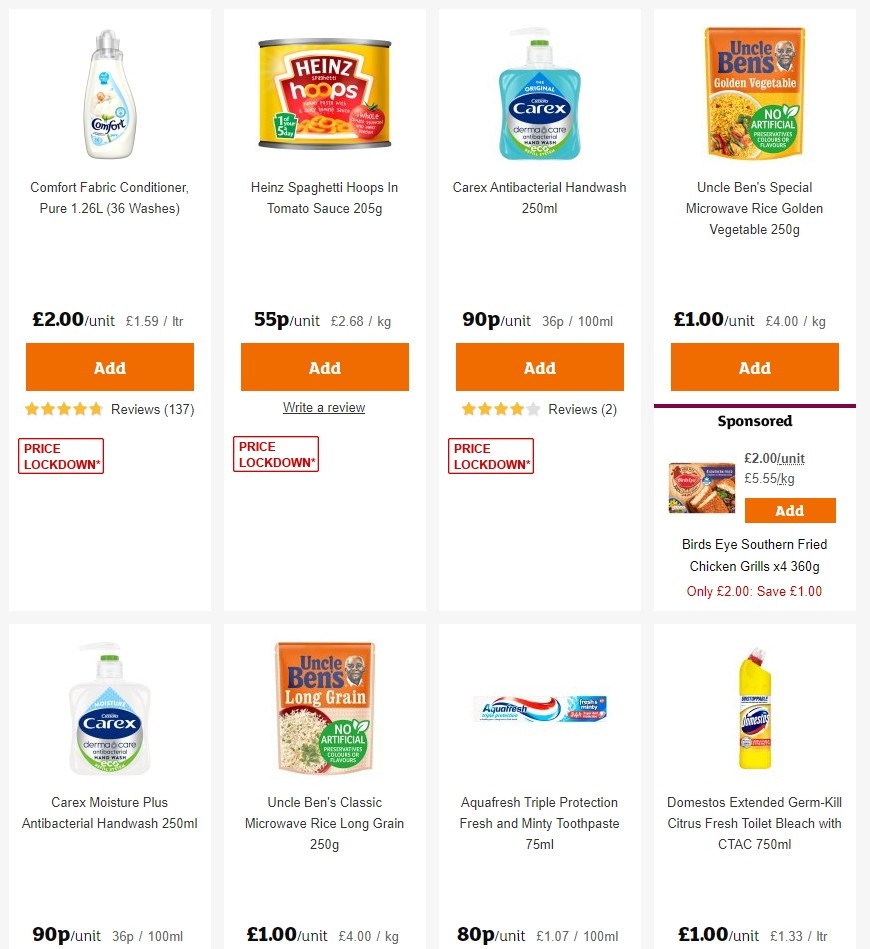 Sainsbury's Offers from 29 November